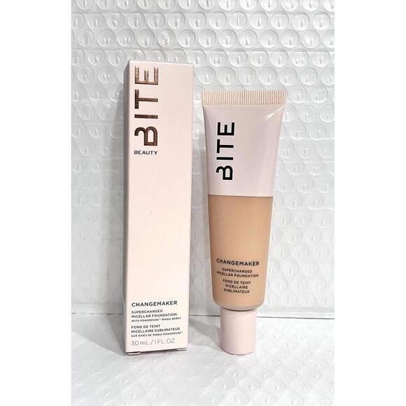 Bite Beauty Other - Bite Beauty M60 Changemaker Supercharged Micellar Foundation Light Medium Warm